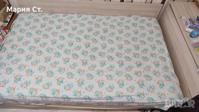 Легло приста 120/190 с подарък матрака, две легла 85/190 и бюро