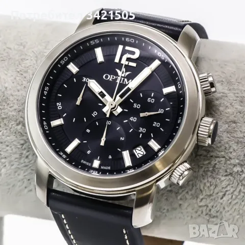 Optima Swiss Chronograph -OSC 399-SL-9, снимка 4 - Мъжки - 47078679