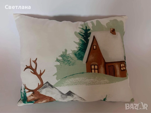 Коледни възглавнички, снимка 16 - Декорация за дома - 52668439