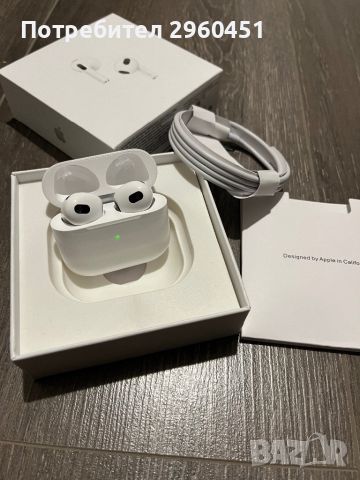 Airpods 3 gen, снимка 1 - Безжични слушалки - 45942075