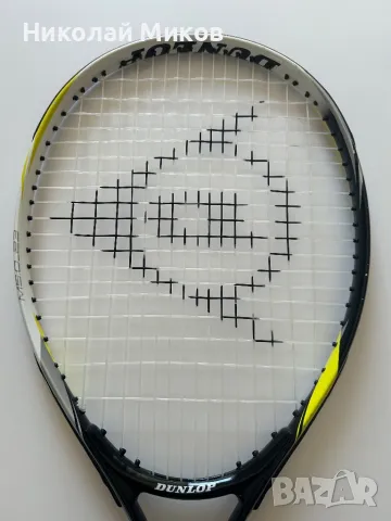 Тенис ракета Dunlop Biomimetic M5.0.23,здрава и комфортна, снимка 4 - Тенис - 49596136