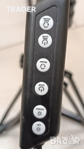 LED ринг лампа осветление за снимане със стойка Ring Light трипод, снимка 7 - Селфи стикове, аксесоари - 40796327