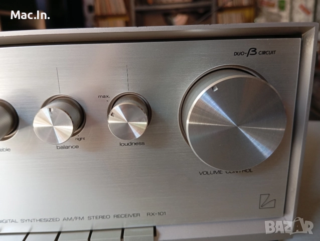LUXMAN digital synthesized AM/FM Stereo Receiver RX-101, снимка 10 - Ресийвъри, усилватели, смесителни пултове - 51655392