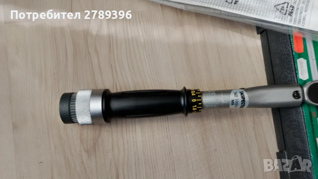 немски динамометричен ключ 1/4", снимка 3 - Ключове - 53678579