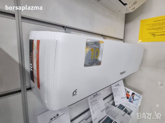 Инверторен климатик Whirlpool SPICR 312W, 12000 BTU, WiFi контрол, Бял, снимка 4 - Климатици - 42606014