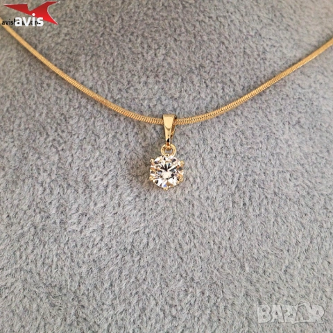 Висулка с 14К златно покритие 244735, снимка 4 - Колиета, медальони, синджири - 54048374