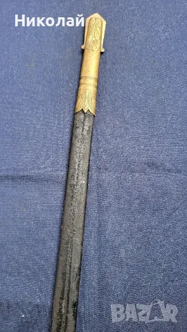 Морска, флот офицерска сабя Англия, Великобритания модел 1827, снимка 4 - Антикварни и старинни предмети - 50305298