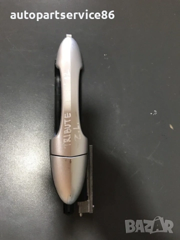 Външна дръжка за задна лява врата, сребриста за Mazda Tribute (2003) 3S41-A266B23-AB, снимка 3 - Части - 53612207