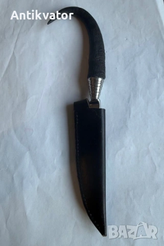 Ловен нож с кания, снимка 5 - Ножове - 54239613