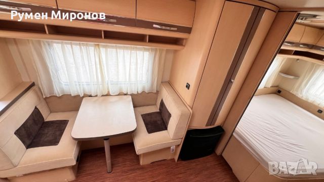 Продавам двуосна каравана Хоби., снимка 13 - Каравани и кемпери - 45647453