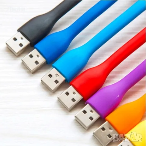 Портативна LED лампа с USB захранване, снимка 2 - Лед осветление - 49185868