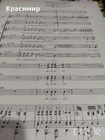 Нотно Издание CAVALLERIA RUSTICANA, снимка 8 - Колекции - 52257016