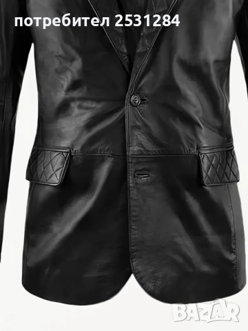 Ново мъжко черно сако , размер  Л / ХЛ , размер L / XL, снимка 4 - Сака - 52116366