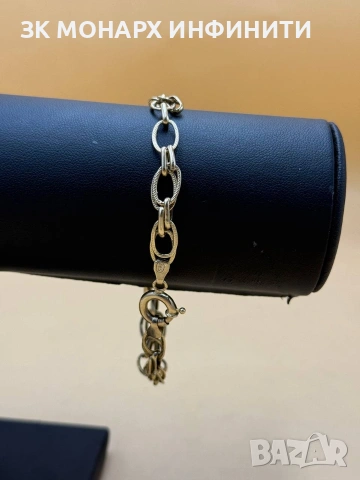 златна гривна, снимка 3 - Гривни - 53631509