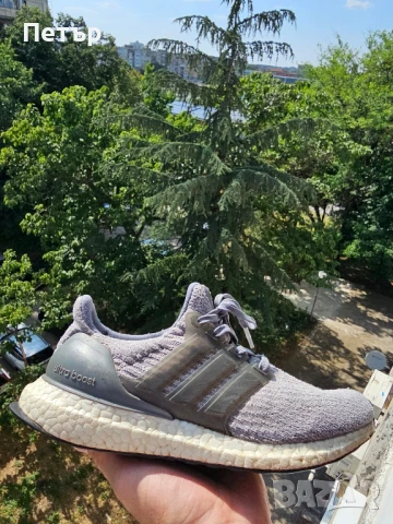 Адидас/adidas Ultra Boost 3.0 Grey женски – Оригинални дамски кецове, снимка 7 - Маратонки - 51087423