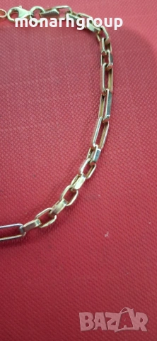 Златна гривна, снимка 3 - Гривни - 53792169