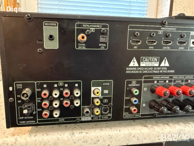 Denon AVR-1911 , снимка 10 - Ресийвъри, усилватели, смесителни пултове - 52080589