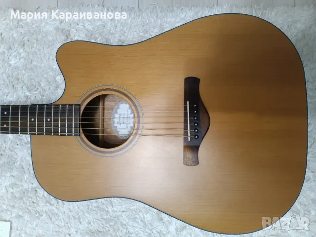 Електро-акустична китара Ibanez AW65ECE-LG, снимка 8 - Китари - 48300563