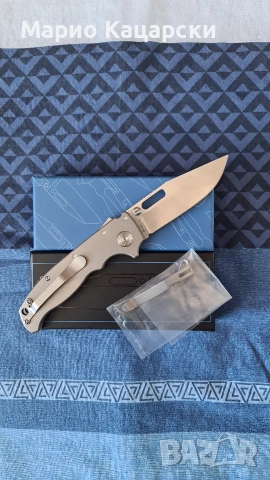 Demko AD20 титан, снимка 5 - Ножове - 53865977