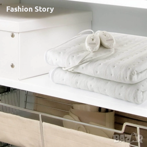 Затопляща постелка за легло Termomax, 60W/120W, 150х80см/160х140см, електрическа, полиестер, снимка 3 - Други - 51850997