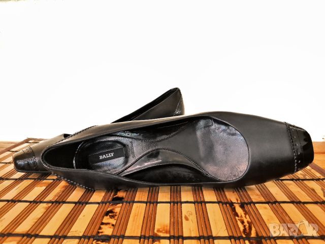 Bally 1851 Grayson Swiss / 37* / дамски обувки естествена кожа и кован гьон / състояние: отлично, снимка 2 - Дамски обувки на ток - 45569962