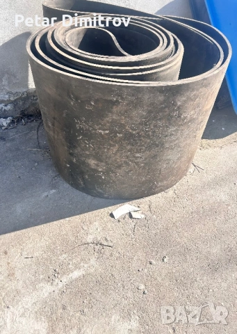 Гумена транспортна лента , снимка 4 - Други машини и части - 53822481