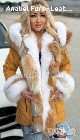 Дамски палта от естествена кожа, снимка 10 - Палта, манта - 52396610