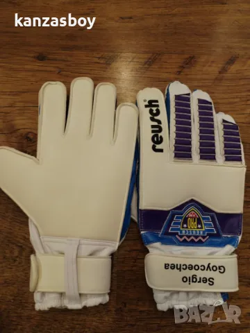 Reusch Gloves Sergio Goycoechea"Vintage Goalkeeper 90s goalkeeper-колекционерски вратарски ръкавици , снимка 5 - Ръкавици - 47917770