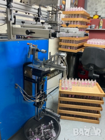 Машина за ротационен сито печат