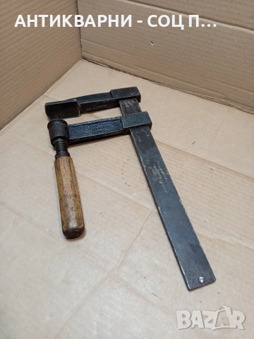 Стара Немска Масивна Дърводелска Стяга. НОМЕР 1652.