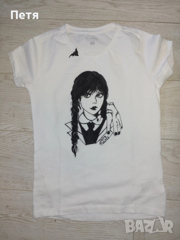 Тениска Уензди / Wednesday - 8-9 години