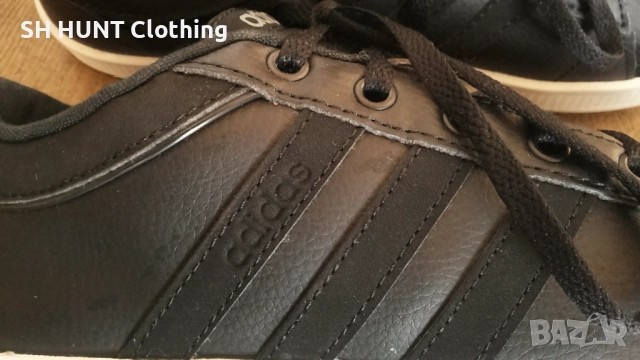 Adidas Calneo Laidback Black Размер EUR 39 1/3 / UK 6 дамски детски обувки 189-12-S, снимка 6 - Дамски ежедневни обувки - 52640097