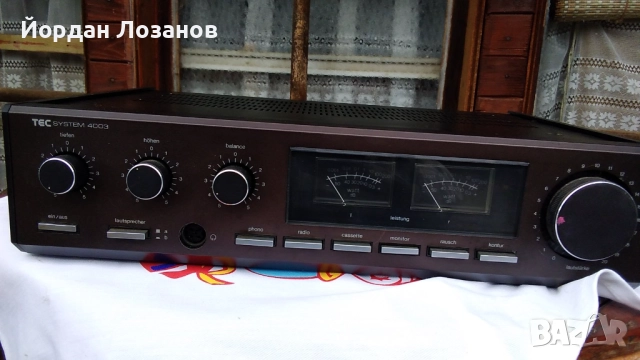 Усилвател TEC System 4003, снимка 2 - Ресийвъри, усилватели, смесителни пултове - 51943006