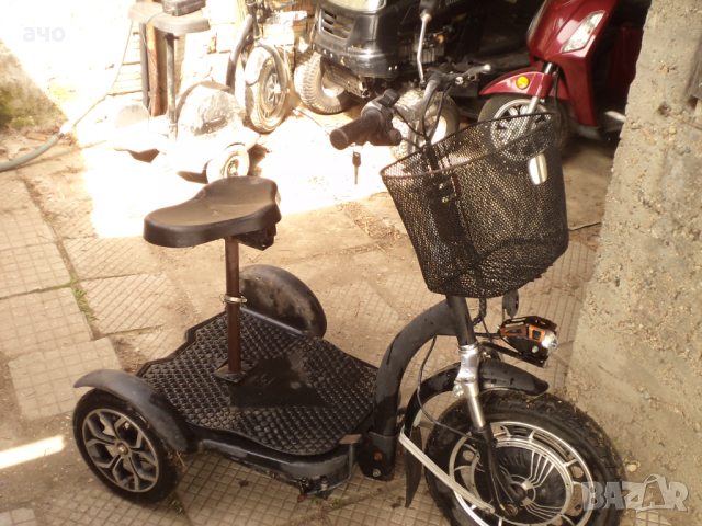 Електрическа триколка, снимка 11 - Инвалидни колички - 45072340