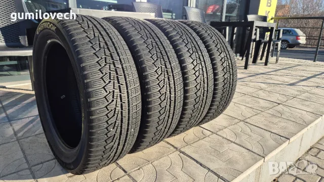 4бр. зимни гуми 205/55/17 HANKOOK 91H, снимка 2 - Гуми и джанти - 48712376