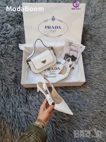 🆕✨Prada Луксозни Дамски Комплекти✨🆕, снимка 1 - Дамски обувки на ток - 45319374