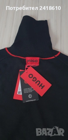 Hugo Boss HUGO Wool Knit Turtleneck Mens Size M НОВО! ОРИГИНАЛ! Мъжко Вълнено Поло!, снимка 2 - Пуловери - 53579065