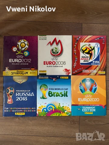 100% попълнени албуми на Panini, снимка 1