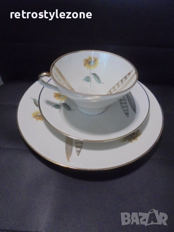 № 8515  Троен порцеланов сет Z&Co Tirschenreut Bavaria  , снимка 6 - Други ценни предмети - 53612470