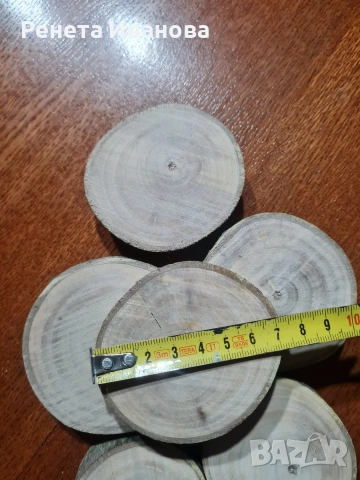 Сухи, изшкурени орехови шайби , снимка 4 - Декорация за дома - 53626632