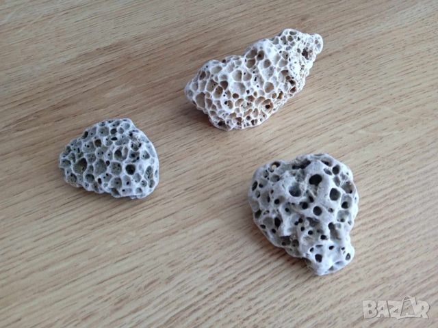 3 камъка от Мъртво море, снимка 1 - Декорация за дома - 46395979