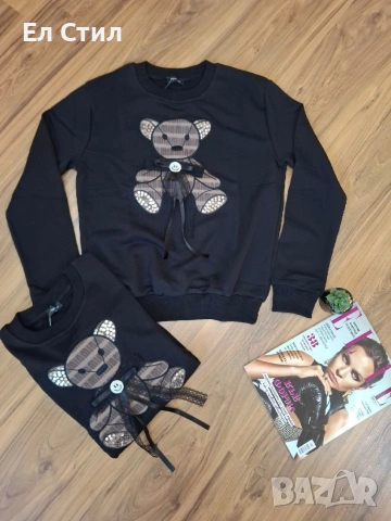 🤍#Блуза #мече #Памук Стандарт размер (С М Л) 12€ 