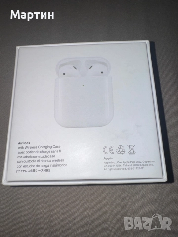 Airpods2, снимка 2 - Безжични слушалки - 52947378