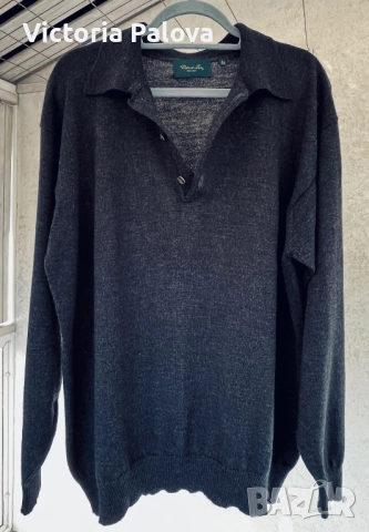Луксозен мерино  пуловер ROBERT LEY CLASSIC - 100% чиста нова вълна ( merino), снимка 6 - Пуловери - 52959998