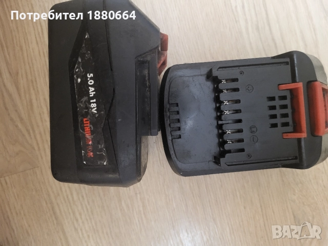 Батерии WURT 18V 5A Li ion, снимка 2 - Други инструменти - 51869851