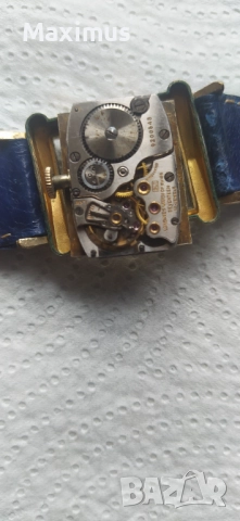 Vintage  Longines 10k Gold Filled Cal 9LT , снимка 5 - Мъжки - 52641533