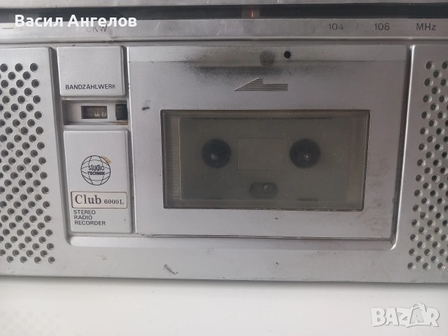 касетофон, снимка 2 - Радиокасетофони, транзистори - 53719870