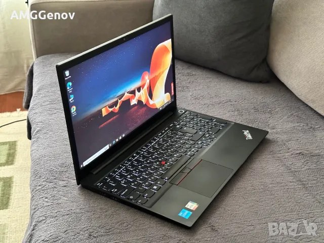 15.6’FHD IPS/i5-1235u/Thinkpad E15 Gen4/16GB DDR4/256GB-Гаранция, снимка 4 - Лаптопи за работа - 47183946