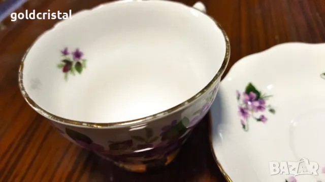 Стар английски костен порцелан чаша за чай кафе, снимка 8 - Антикварни и старинни предмети - 50425646