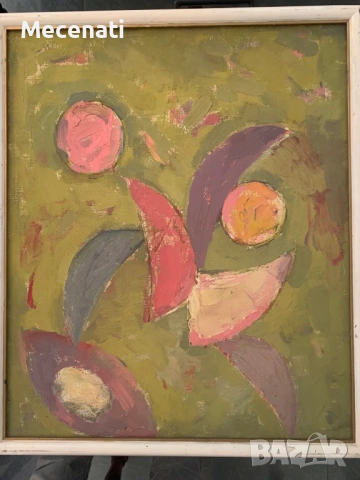 НИКОЛАЙ НОВОСЕЛЕЦ масло платно абстракт изложба в РИМ, снимка 2 - Картини - 53099282